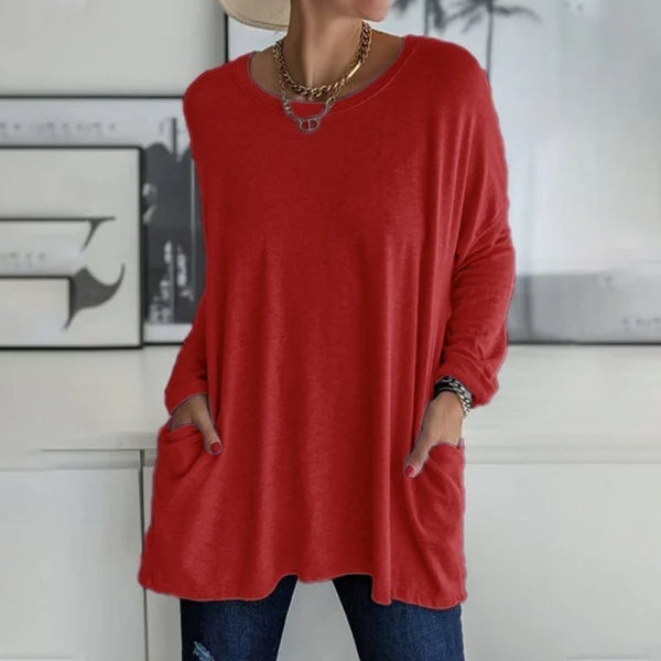 Aluna | Relaxed Long Sleeve Top
