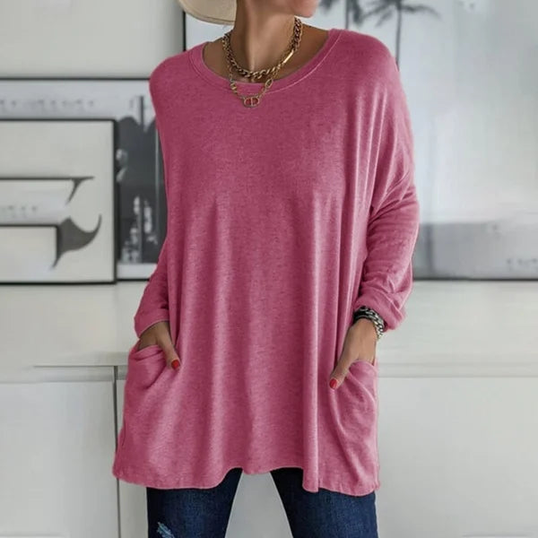 Aluna | Relaxed Long Sleeve Top