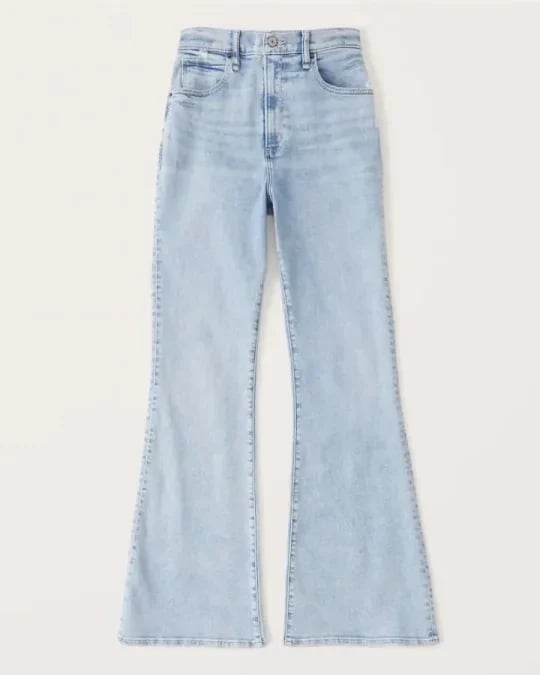 Cerise | Ultra High-Waist Stretch Flare Jeans