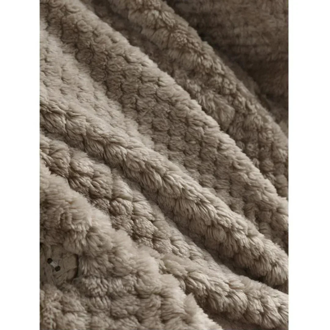 Janet - Ribbed Hooded Cardigan