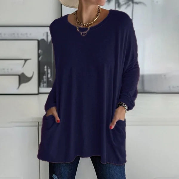 Aluna | Relaxed Long Sleeve Top