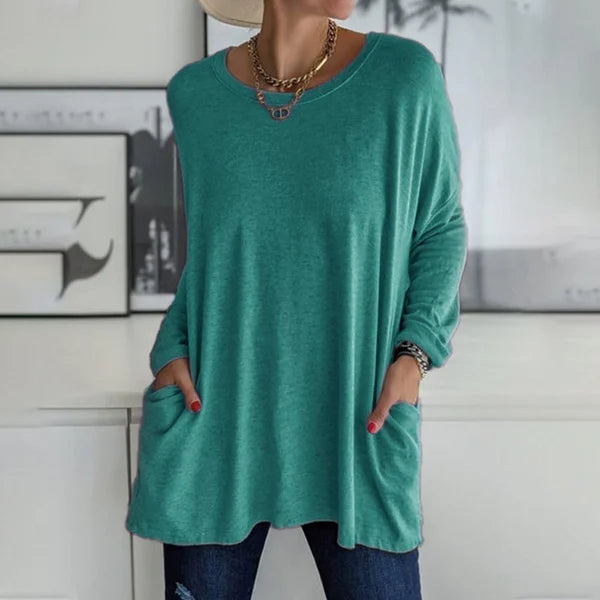 Aluna | Relaxed Long Sleeve Top