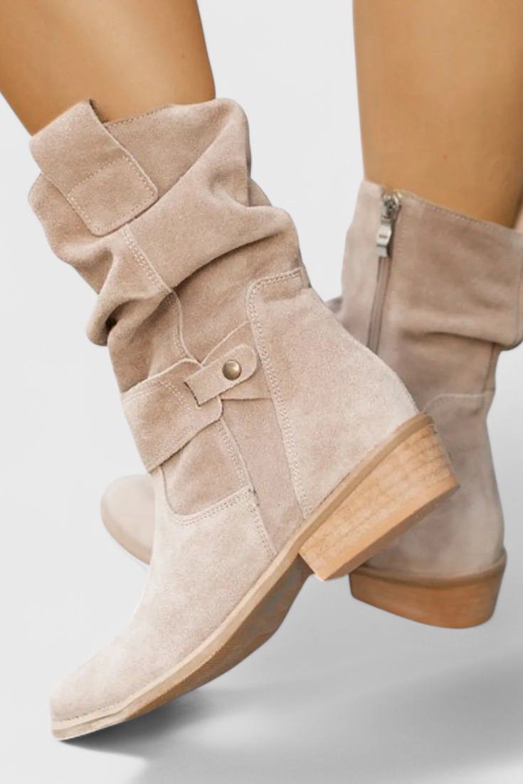 Aira Classic Suede Ankle Booties