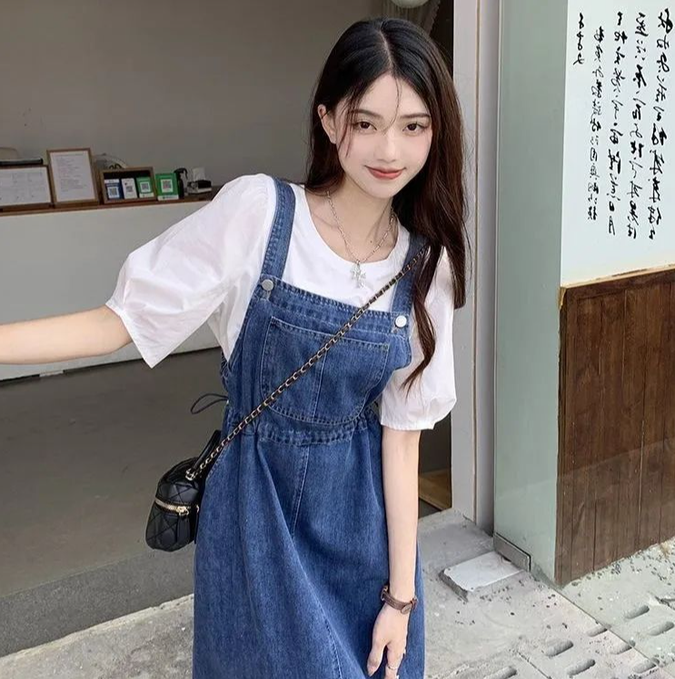 Solene | Chic & Stylish Denim Maxi Dress