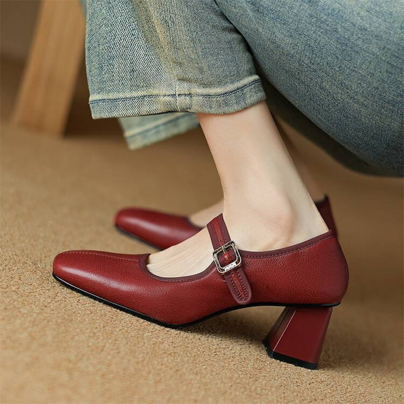 Solenza™| Nora Elegant Mary Janes
