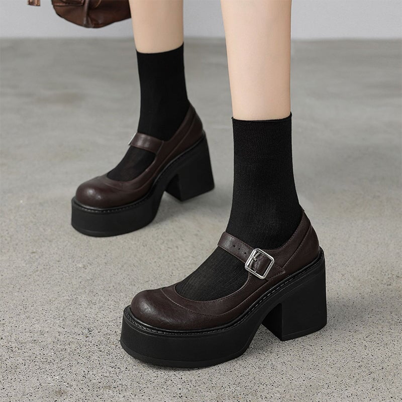 Solenza™| Pela Leather Pumps