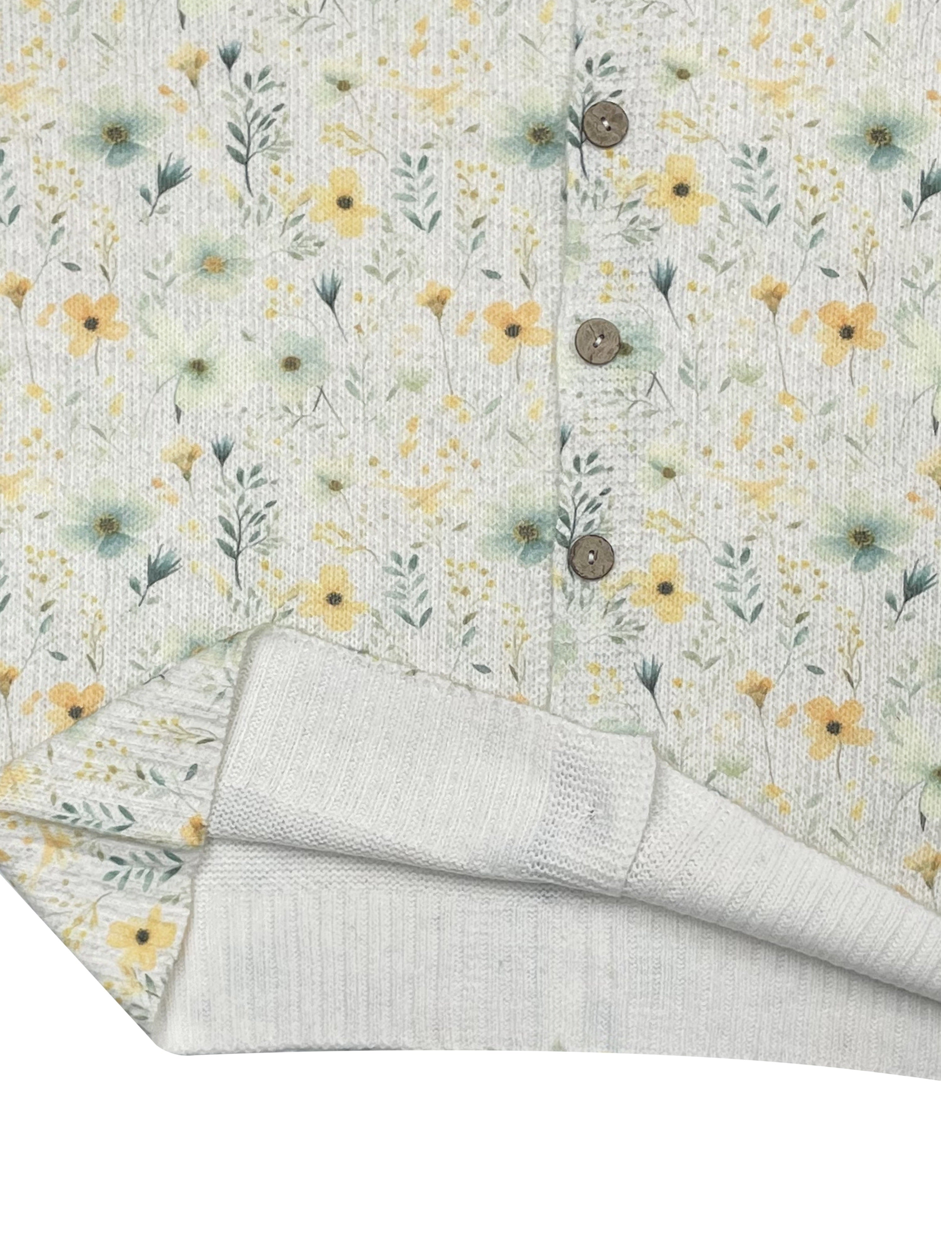 Linda - Floral Knit Cardigan