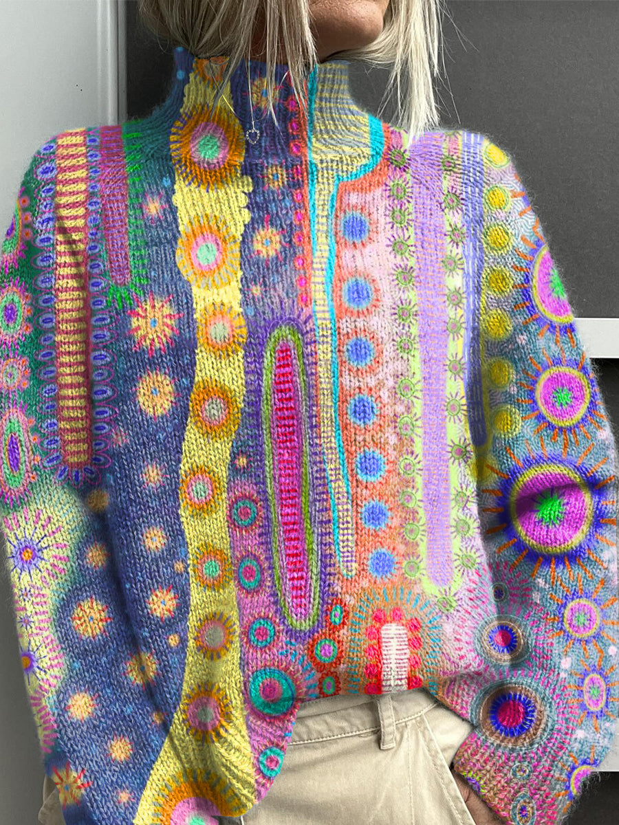 Livia | Kaleidoscope Knit Sweater