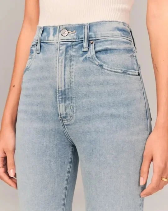 Cerise | Ultra High-Waist Stretch Flare Jeans