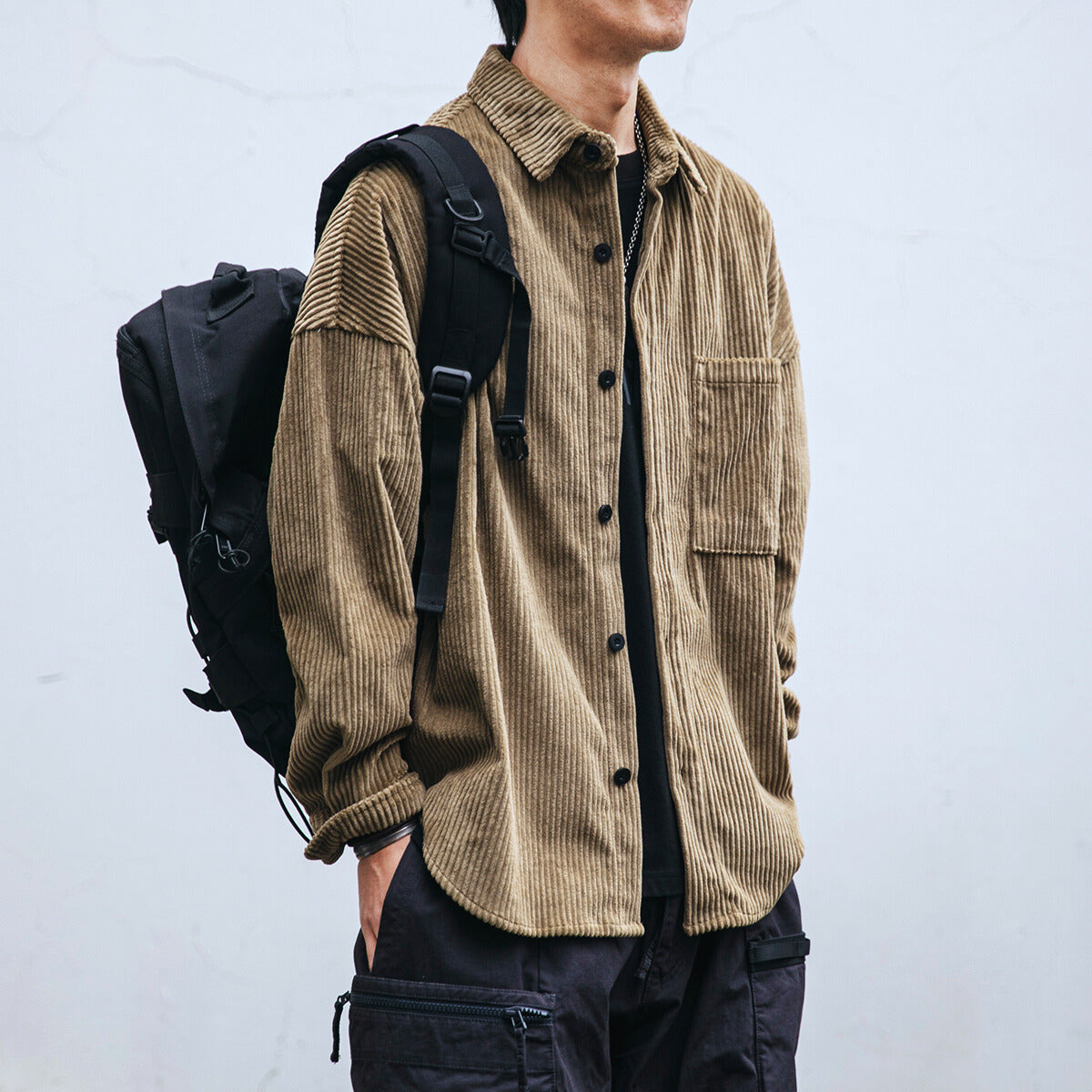 Corduroy Shirt Jacket