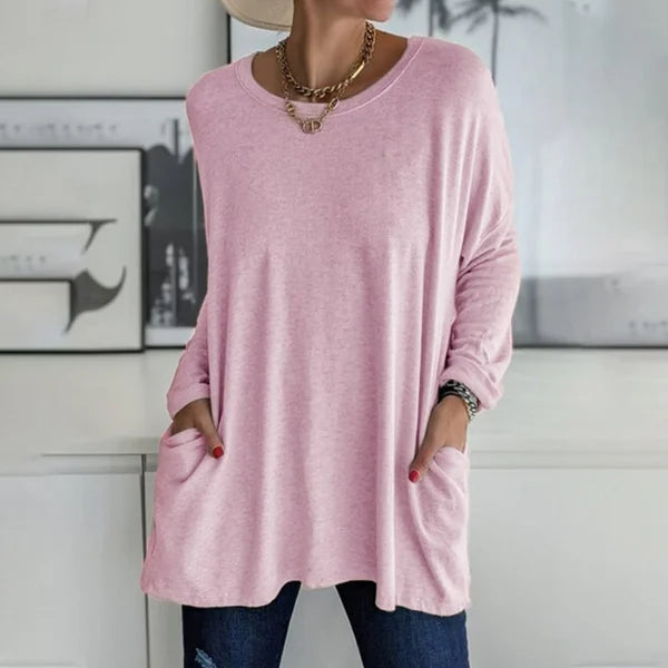 Aluna | Relaxed Long Sleeve Top