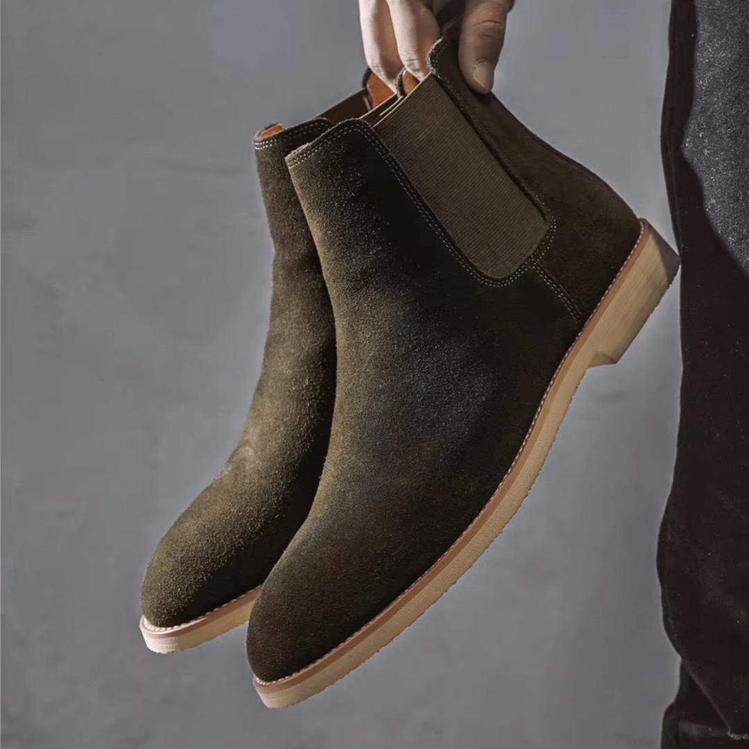 Bradley | Suede Chelsea boots