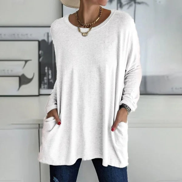 Aluna | Relaxed Long Sleeve Top