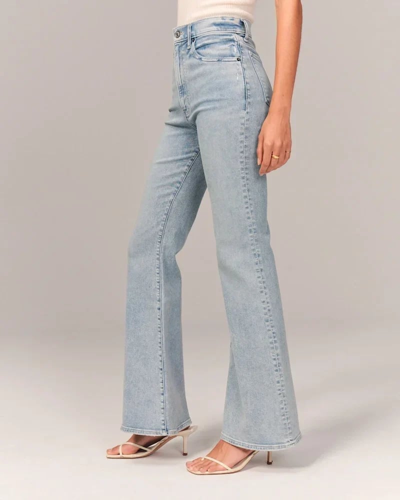 Cerise | Ultra High-Waist Stretch Flare Jeans