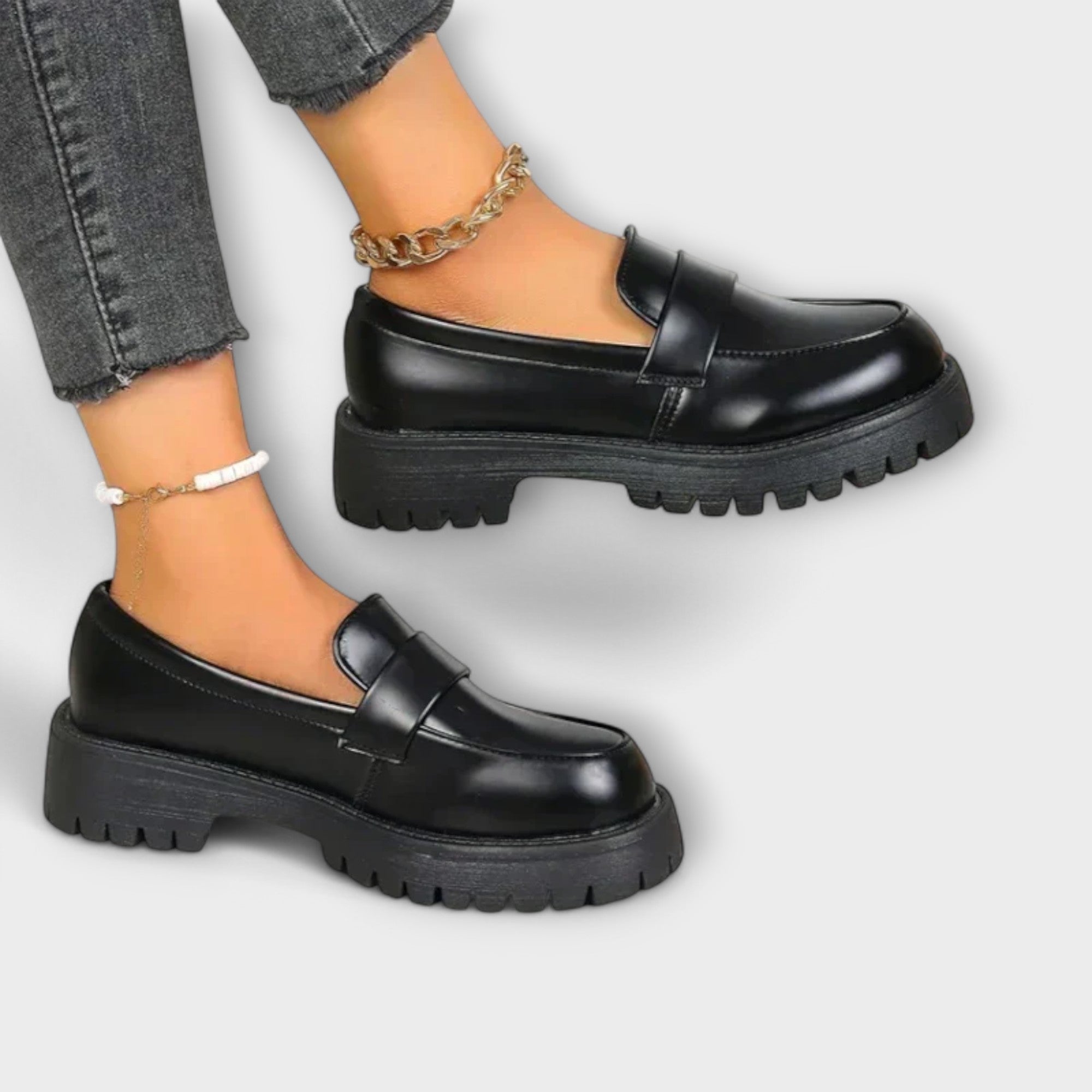 Women's Orthopedic Moccasins with Wedge Heels