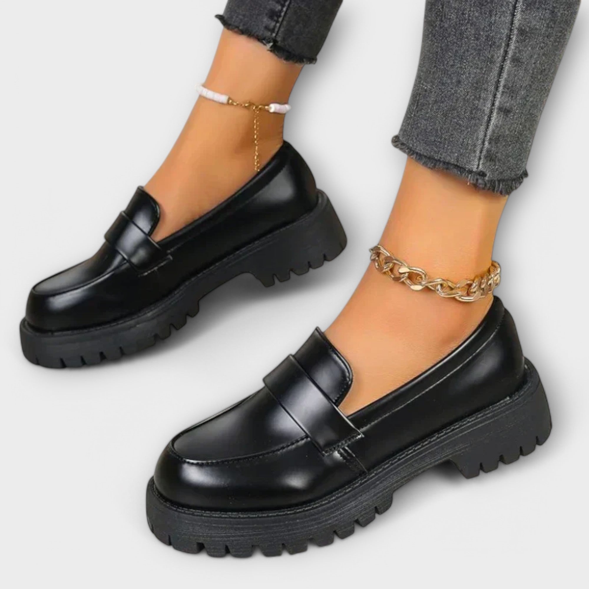 Women's Orthopedic Moccasins with Wedge Heels