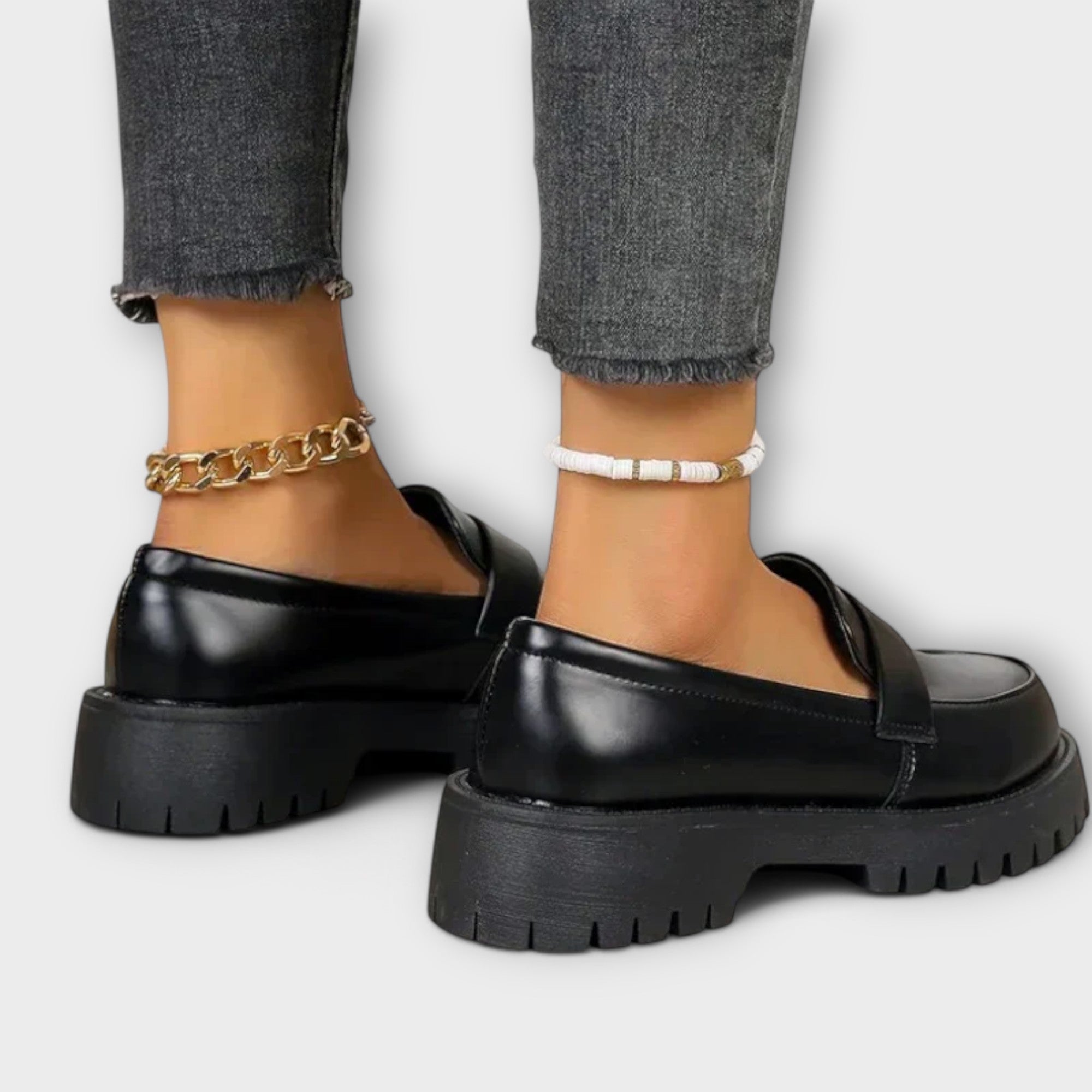 Women's Orthopedic Moccasins with Wedge Heels