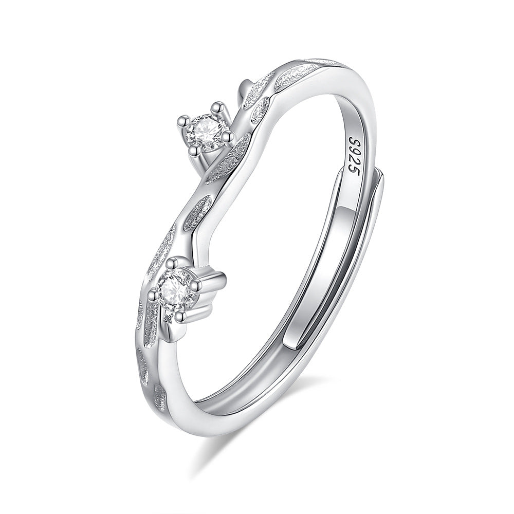Celestina Monti Ring | White Gold