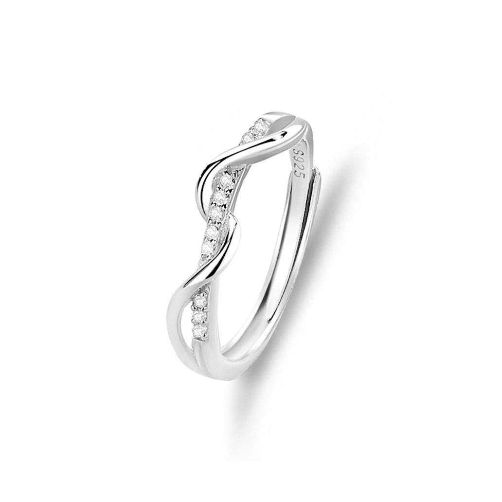 Lucia Ferretti Ring | White Gold