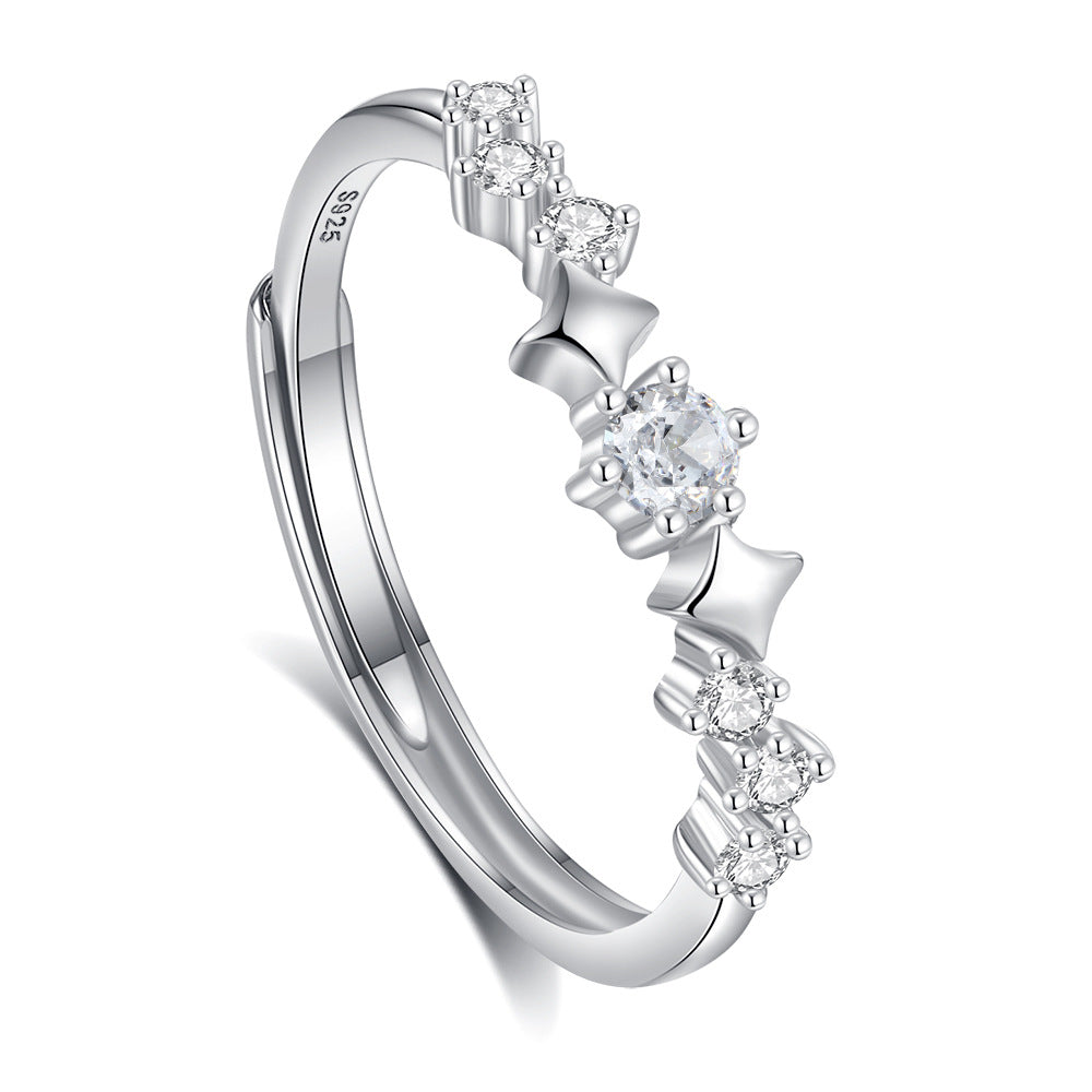Adriana Costa Ring | White Gold