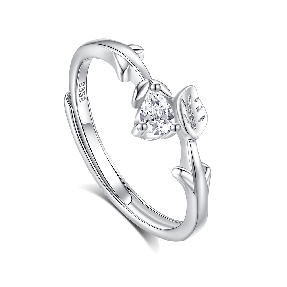 Mariangela Verdi Ring | White Gold