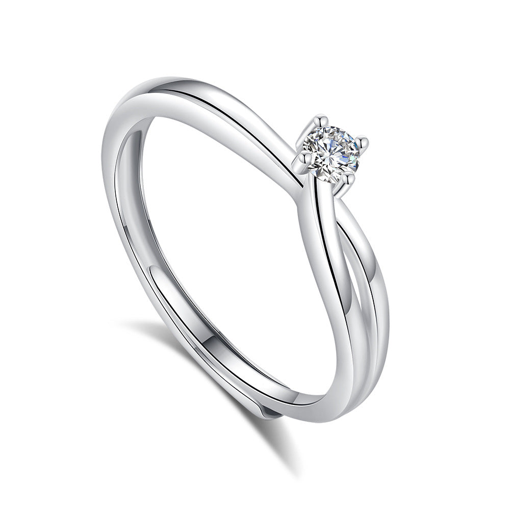 Cécile Armande Ring | White Gold