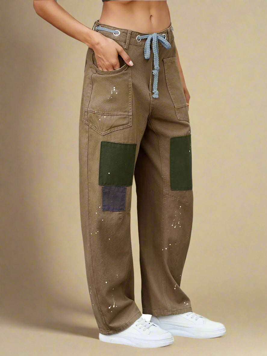 Rhea | Boho-Inspired Patchwork Pants