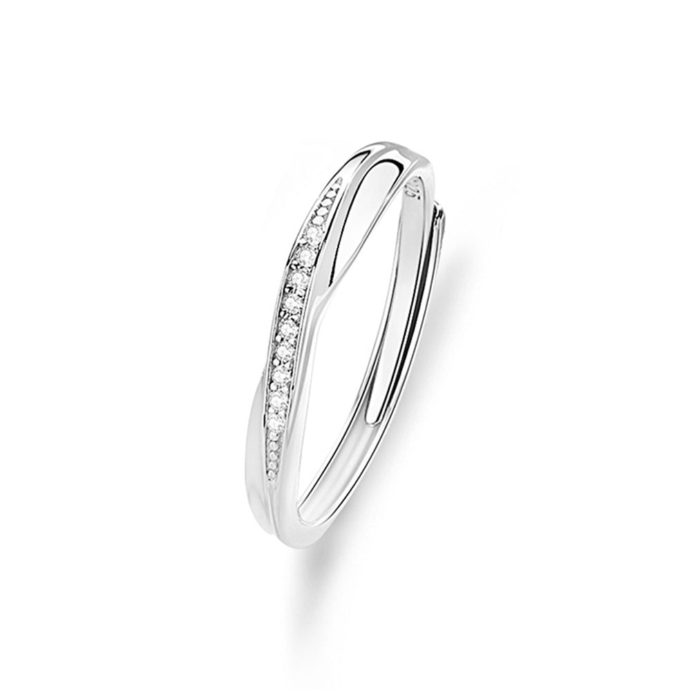Chiara Mancini Ring | White Gold
