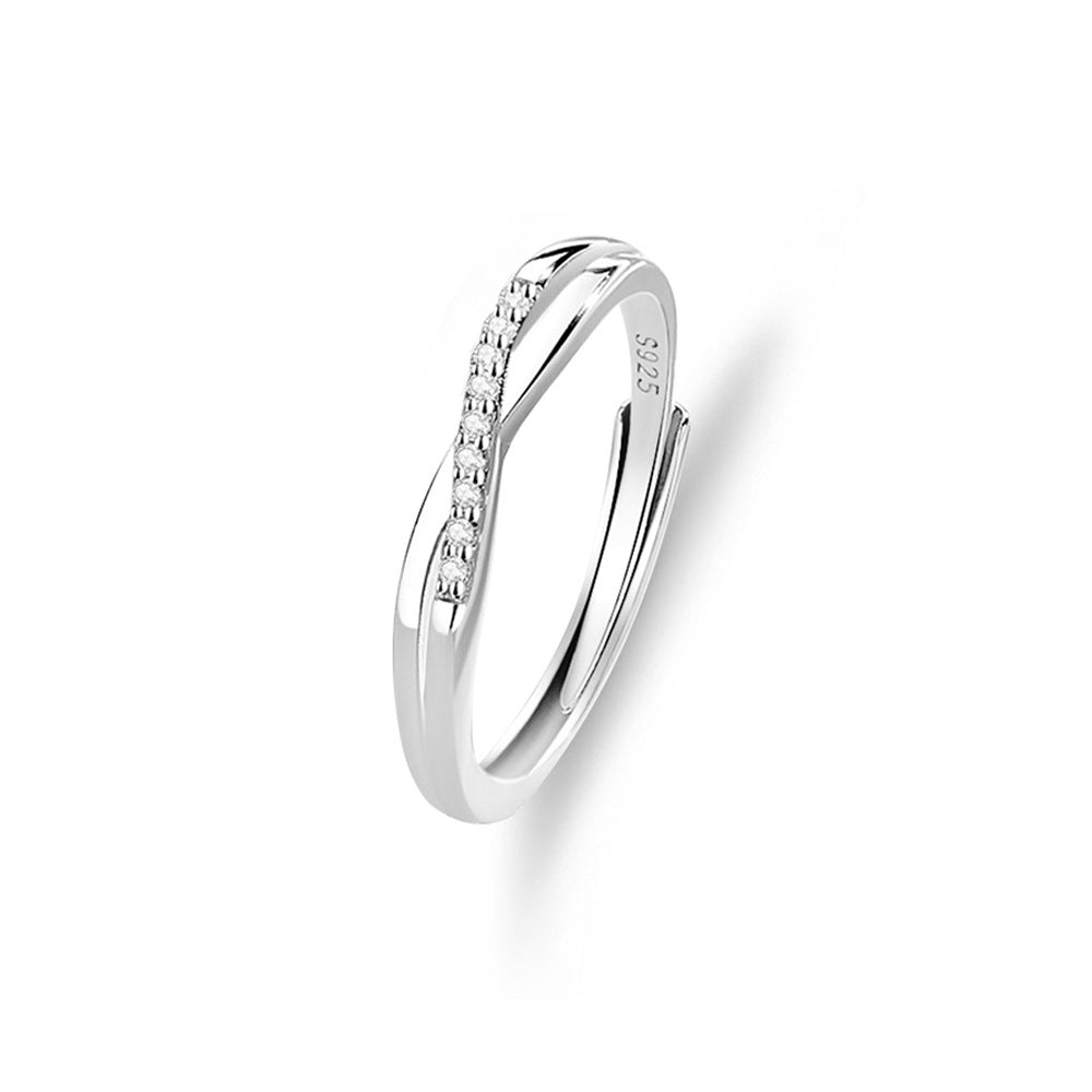 Ginevra Bellini Ring | White Gold