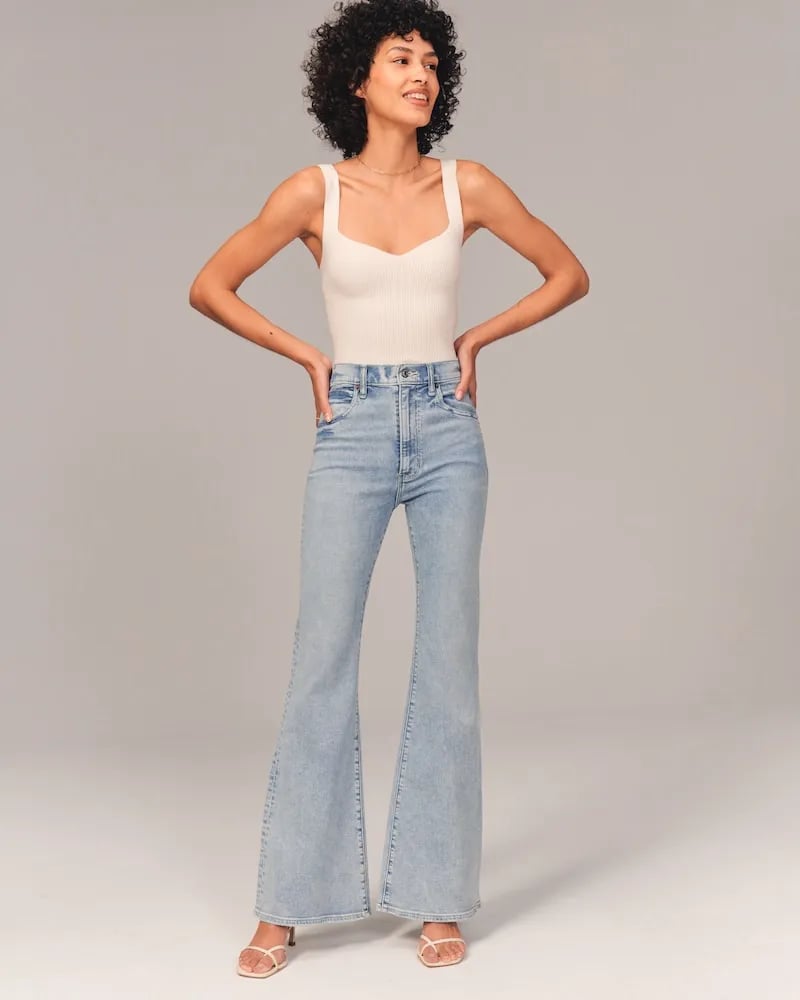 Cerise | Ultra High-Waist Stretch Flare Jeans
