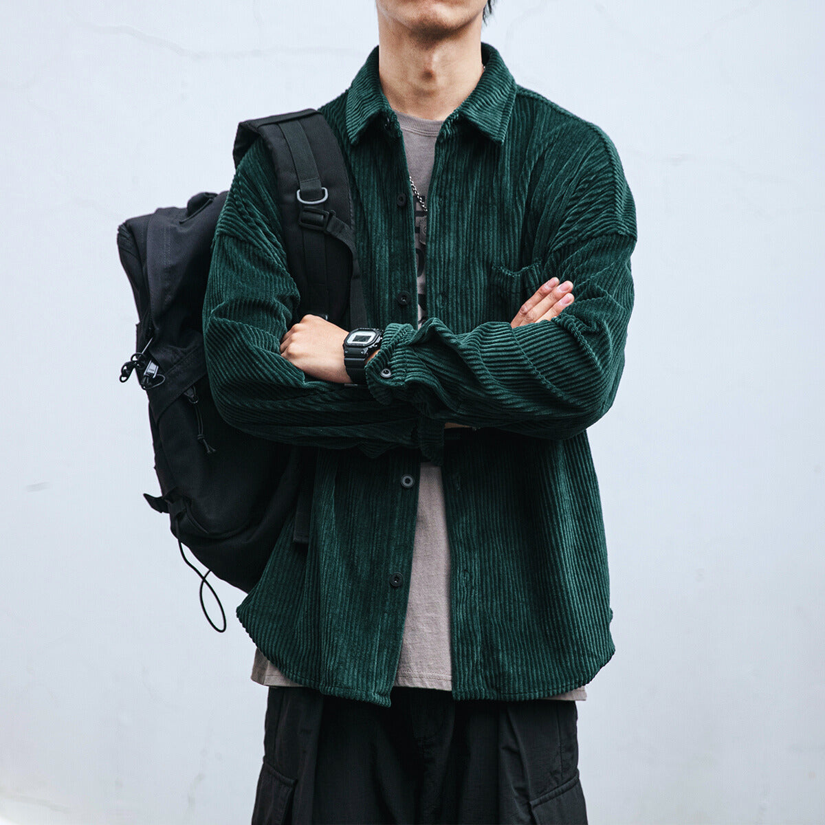 Corduroy Shirt Jacket