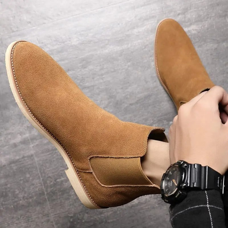 Bradley | Suede Chelsea boots