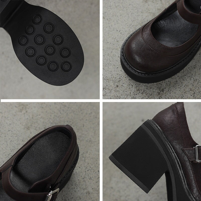 Solenza™| Pela Leather Pumps